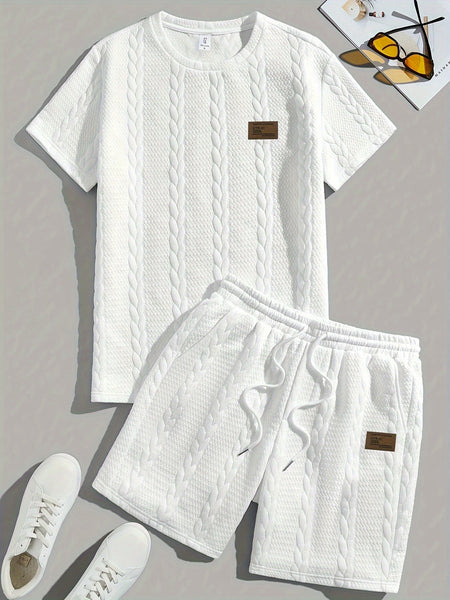 Heren Zomerset | T-Shirt & Shorts | Comfortabel & Casual | Klassiek ontwerp
