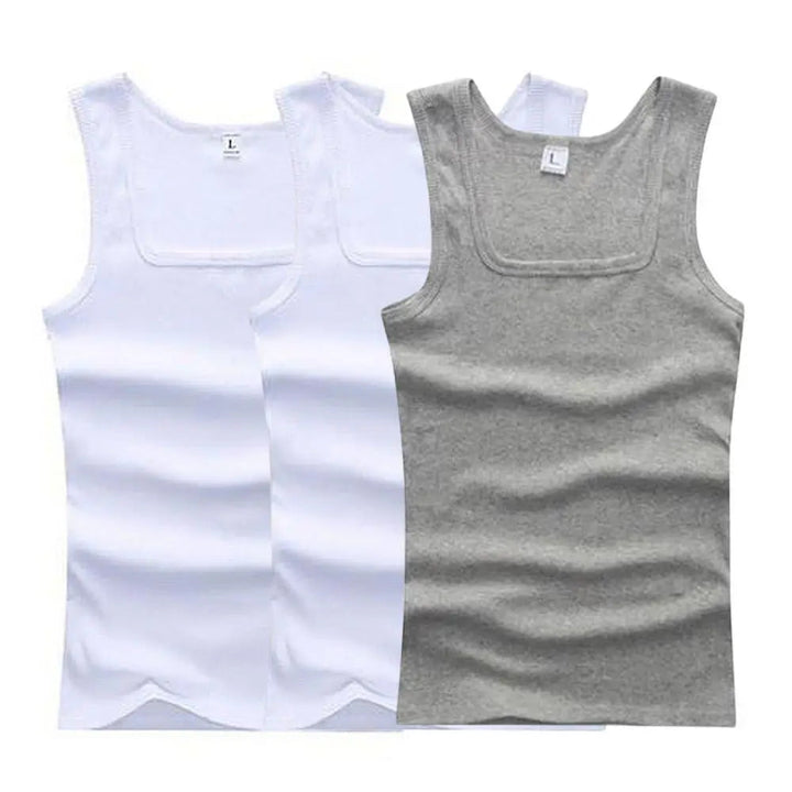 Heren Tanktop | Onderhemd | Aansluitende Pasvorm | Vrije Tijd