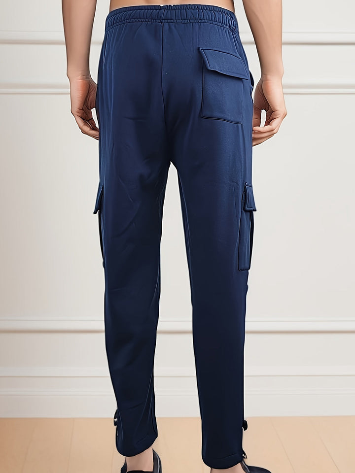 Heren Cargo Broek | Loose Fit | Multi-Zakken | Streetwear & Werk