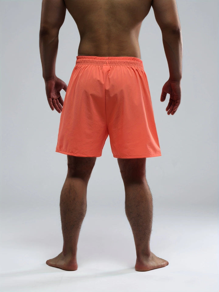 Heren Boardshort | Effenkleurig & Snel Droog | Mid-Stretch Pasvorm | Polyester
