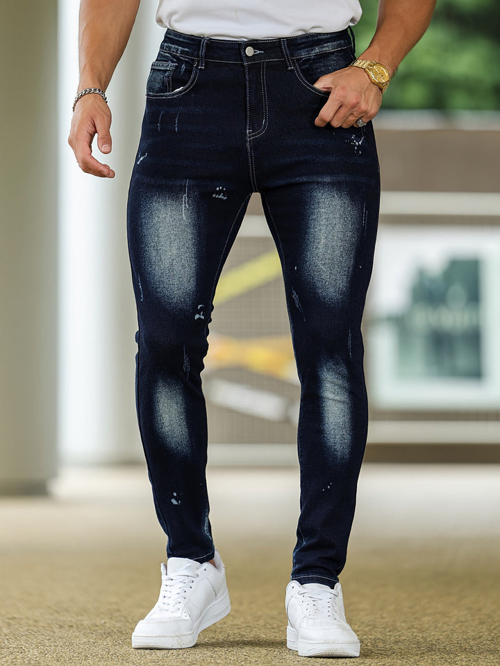 Heren Jeans | Trendy Denim | Stretch & Gewassen Look voor Een Moderne Stijl