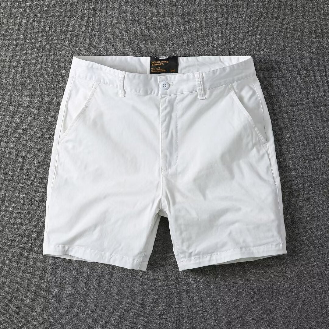 Heren Shorts | Slimfit | Met Knoop | Zomer