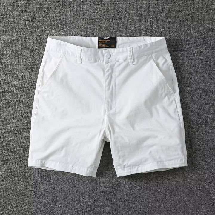 Heren Shorts | Slimfit | Met Knoop | Zomer