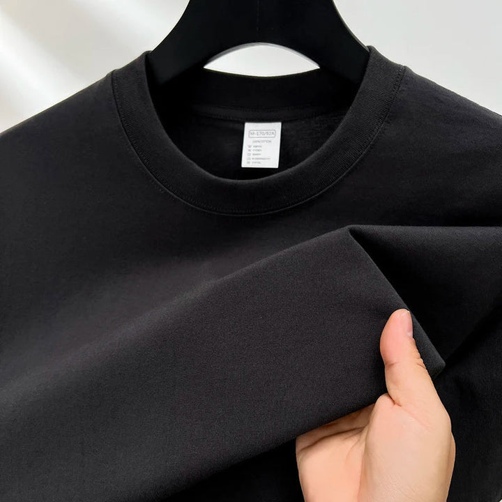 Heren T-shirt | Ademend & Losvallend | Zomer | Effen Kleur
