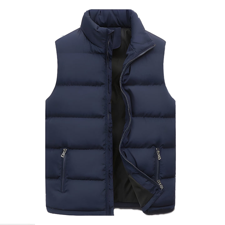 Heren Bodywarmer | Dikke Vulling & Rits | Luxe Mouwloos Vest | Winter