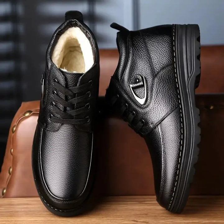 Heren Schoenen | Premium Elegant | Vetersluiting | Enkelhoog