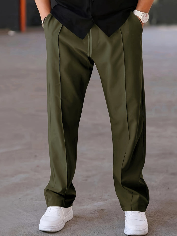 Heren Broek | Vintage Stijl | Regular Fit | Comfortabel & Licht Stretch