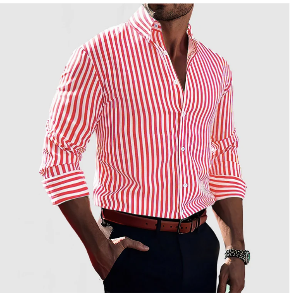 Heren Shirts | Slimfit | Met Knoopjes | Zomer
