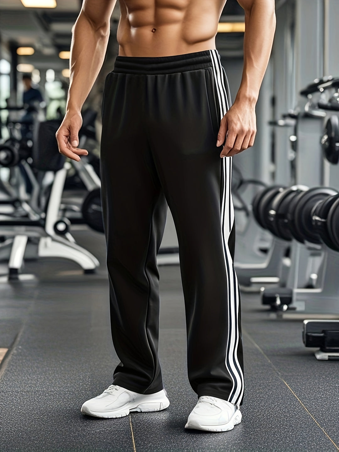 Heren Sportbroek | Ademend & Lichtgewicht | Trekkoord voor Training, Hardlopen & Buitensporten