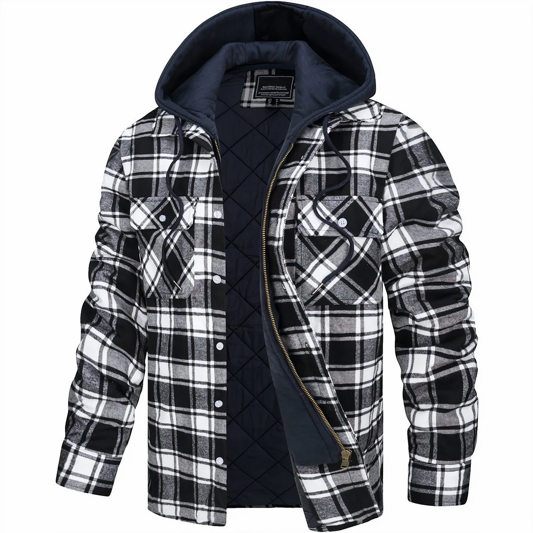 Klassieke Hoodie Jacket met functionele zakken voor moeiteloze stijl en comfort | Jesse