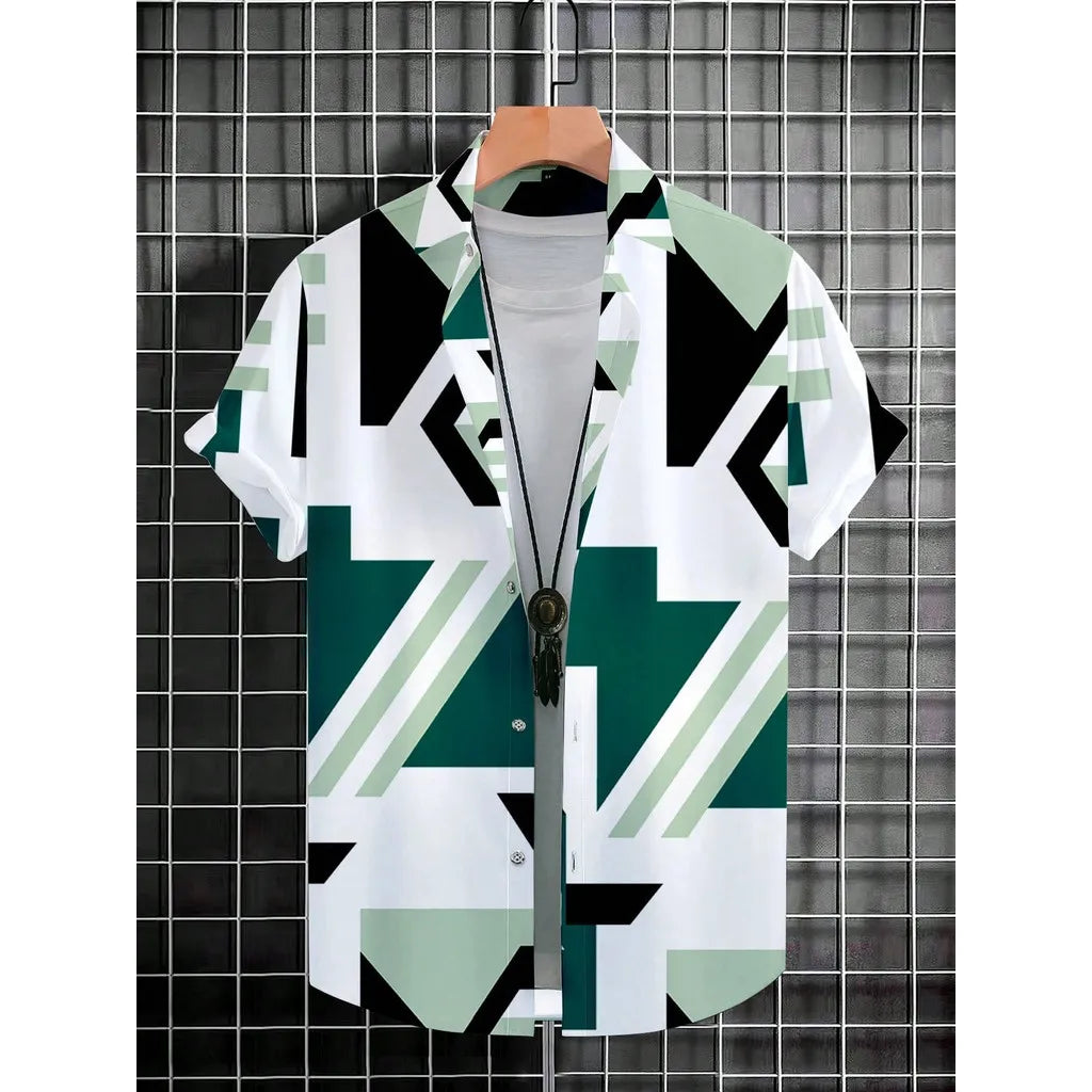Heren Shirt | Oversized | Korte Mouw | Zomer