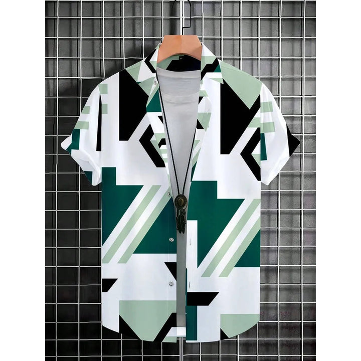 Heren Shirt | Oversized | Korte Mouw | Zomer