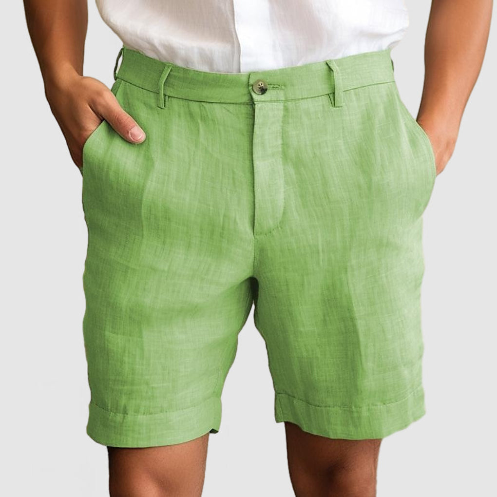 Heren Short | Straight | Knoopsluiting | Zomer