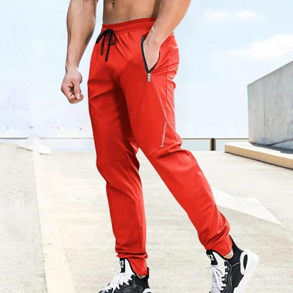 Heren Sportbroek | Lichtgewicht & Ademend | Stretch Comfort | Voor Training & Hardlopen