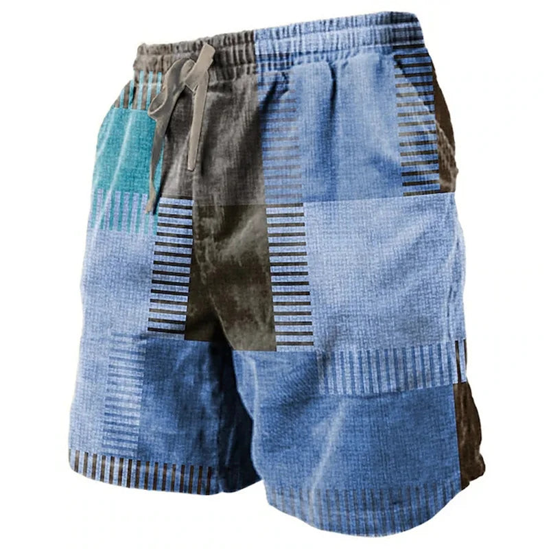 Heren Short | Retro | Trekkoord | Zomer