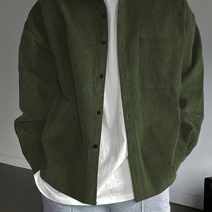 Heren Shirt | Oversized | Lange Mouw | Zomer