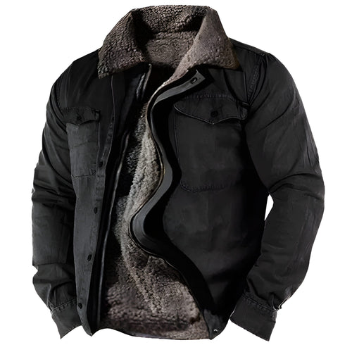 Winterjas Heren | Military Jacket | Functionele Zakken | Duurzame Tussenjas
