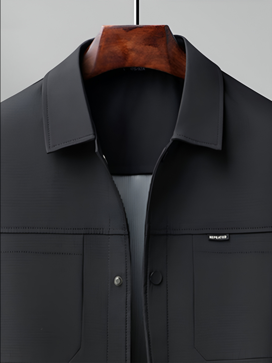 Heren Casual Jas | Duurzaam & Stijlvol | Knoopsluiting & Meerdere Zakken | Lente & Herfst