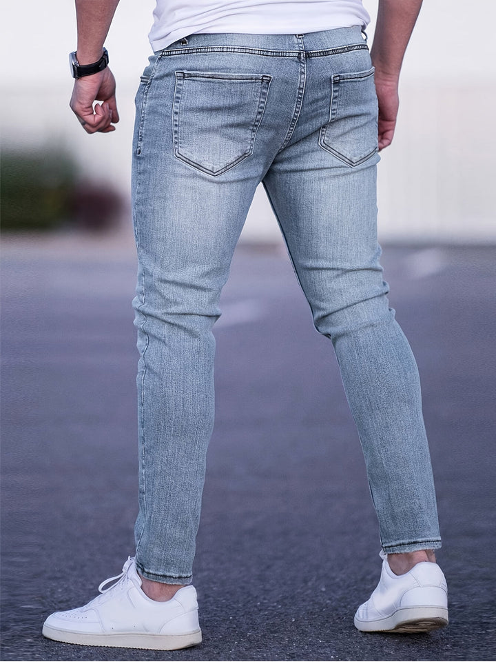 Heren Skinny Fit Jeans | Medium stretch en comfort | Veelzijdig denim