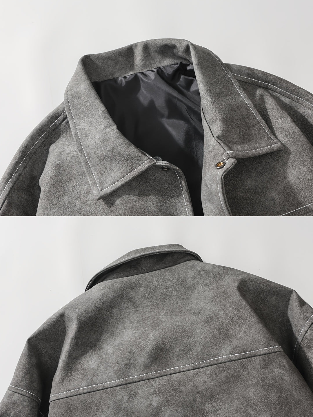 Heren Jas | Vintage | Met Drukknoopsluiting | Lente