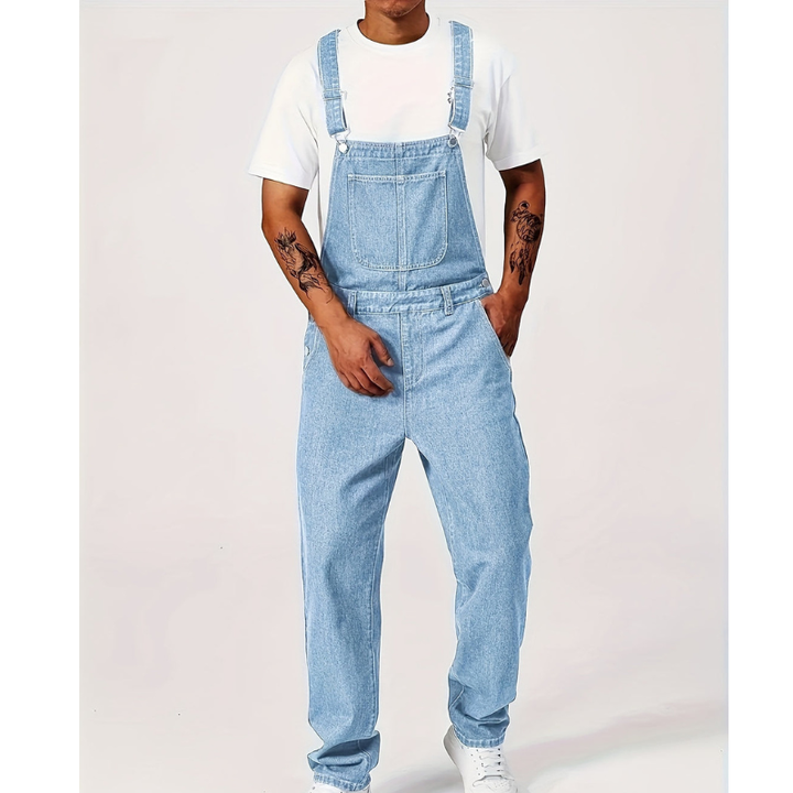 Heren Overall | Casual & Washed Look | Duurzaam | Werkkleding