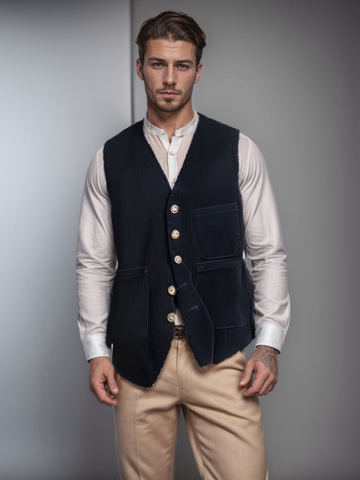Winterjas Heren | Tussenjas met Multi-Pockets | Praktisch, Modern & Veelzijdig