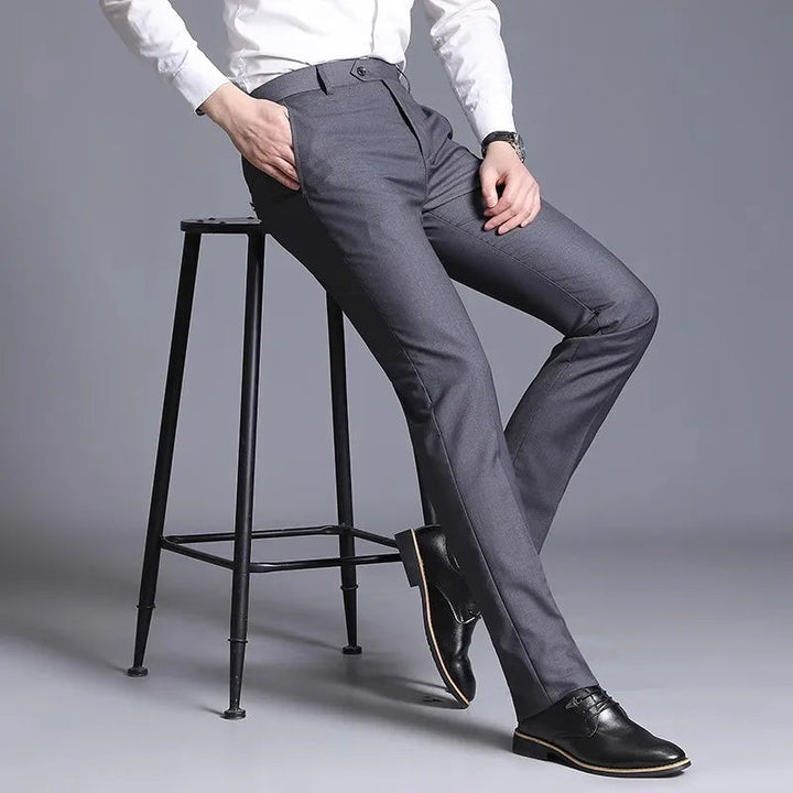 Heren Werkbroek | Slim Fit | Strijkvrij & Zakelijk | Modern Design