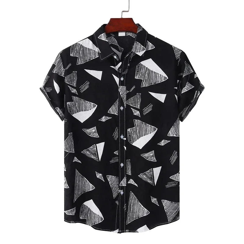 Heren Shirt | Retro | Met Knoopjes | Zomer