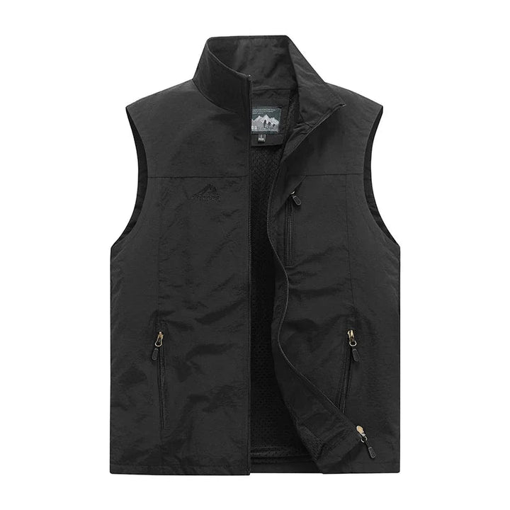 Heren Bodywarmer | Elegant | Met Rits | Zomer