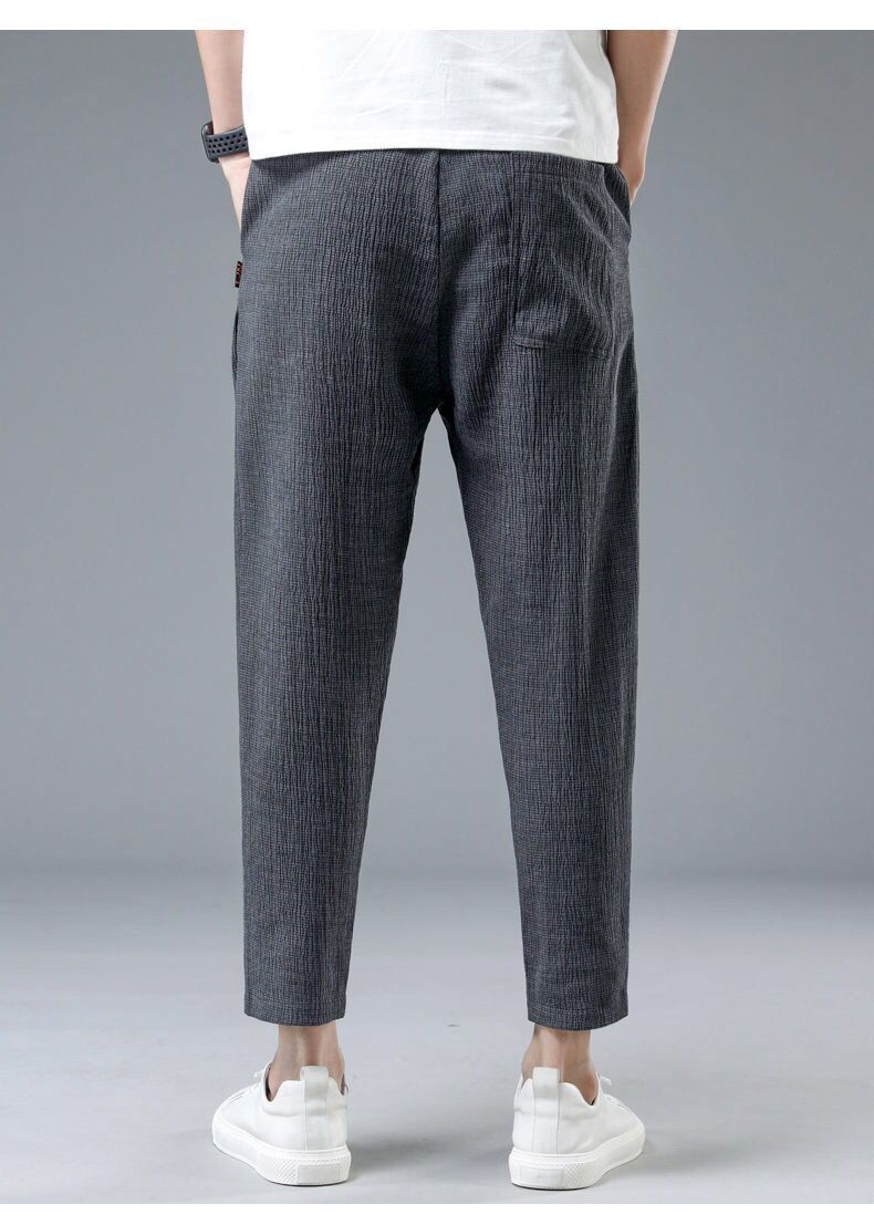 Heren Broek | Tapered Elegant | Elastische Taille | Zomer