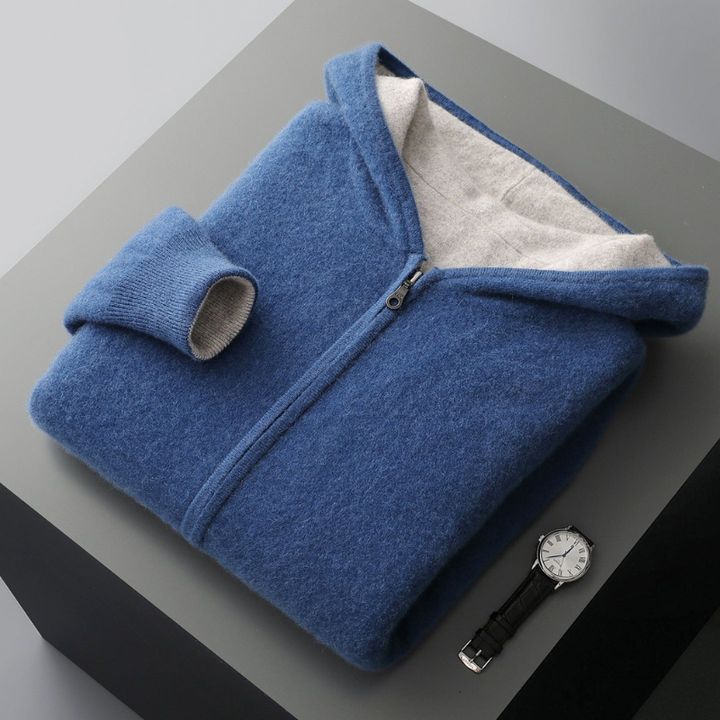 Heren Hoodie | Oversized | Omkeerbaar | Met Rits