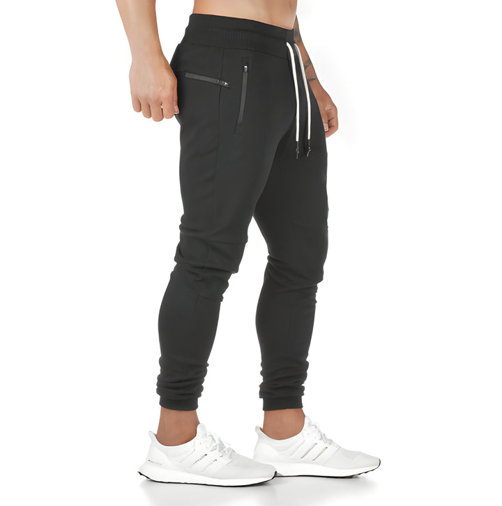 Heren Joggingbroek | Lichtgewicht & Ademend | Met Ritszakken & Trekkoord