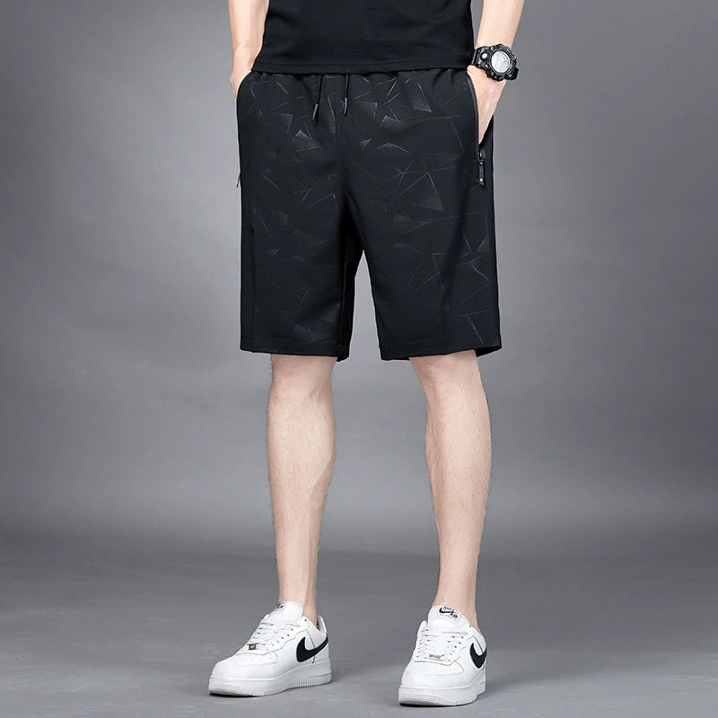 Heren Shorts | Straight Sportief | Met Ritszak | Zomer
