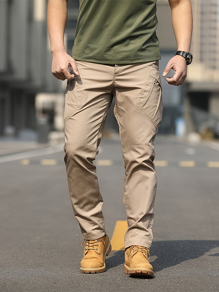 Tactische Cargo Broek voor Heren | Duurzaam Polyester | Meerdere Zakken | Voor Wandelen & Buitenavonturen