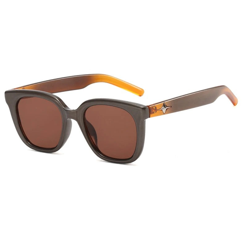 Heren Zonnebril | Oversized | Rond Montuur | Zomer