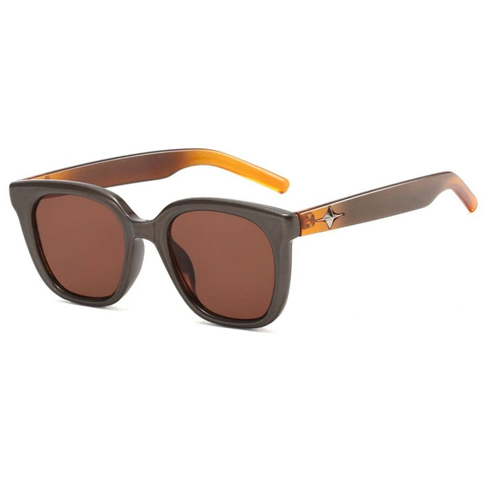 Heren Zonnebril | Oversized | Rond Montuur | Zomer