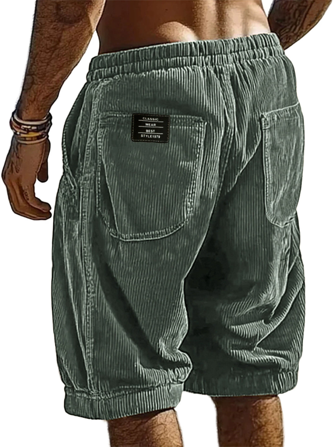 Heren Shorts | Wijde Pijpen | Elastische Taille | Zomer