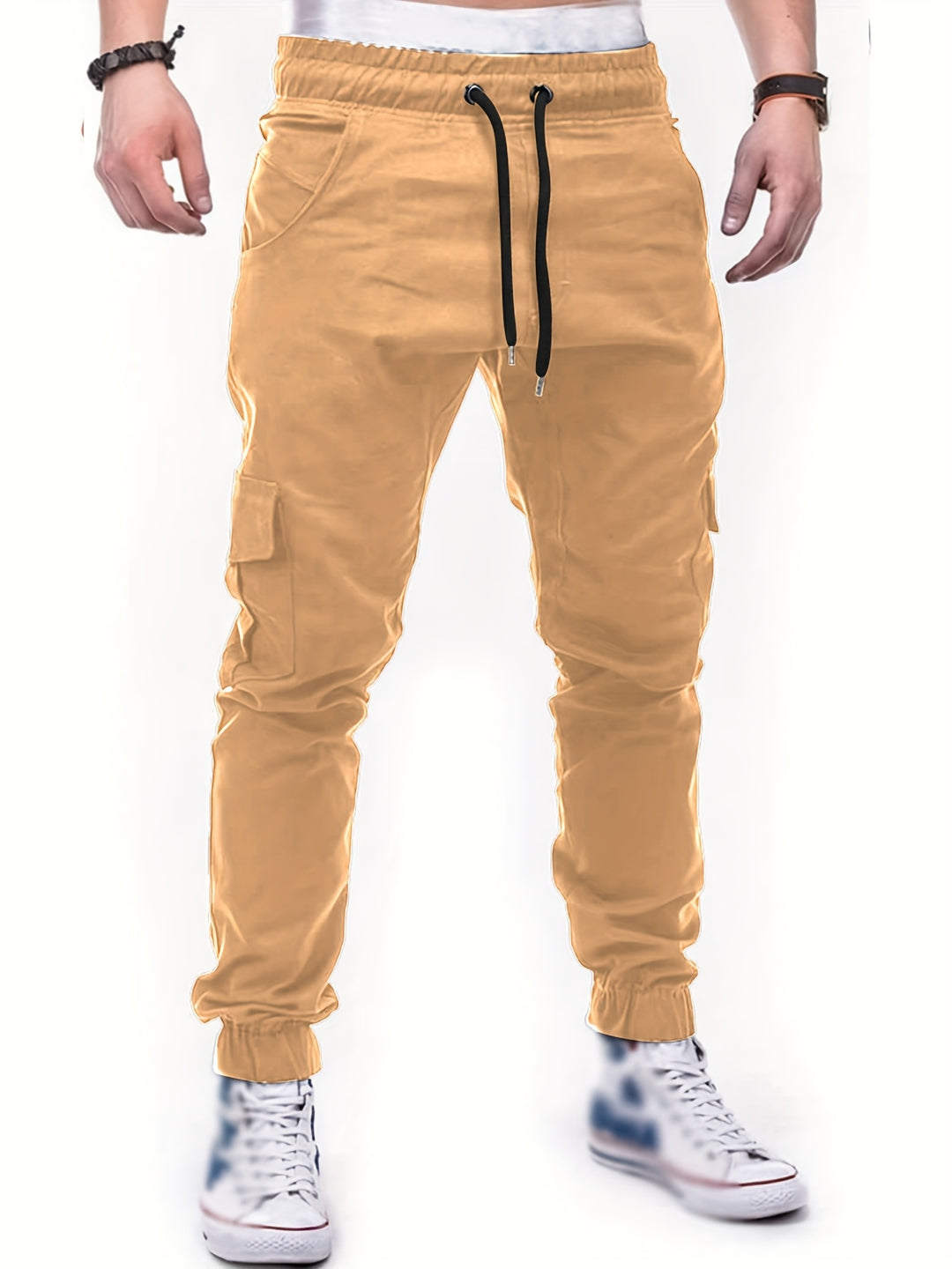 Heren Voetbalbroek | Skinny Fit | Elastische Taille met Trekkoord | Training & Outdoor
