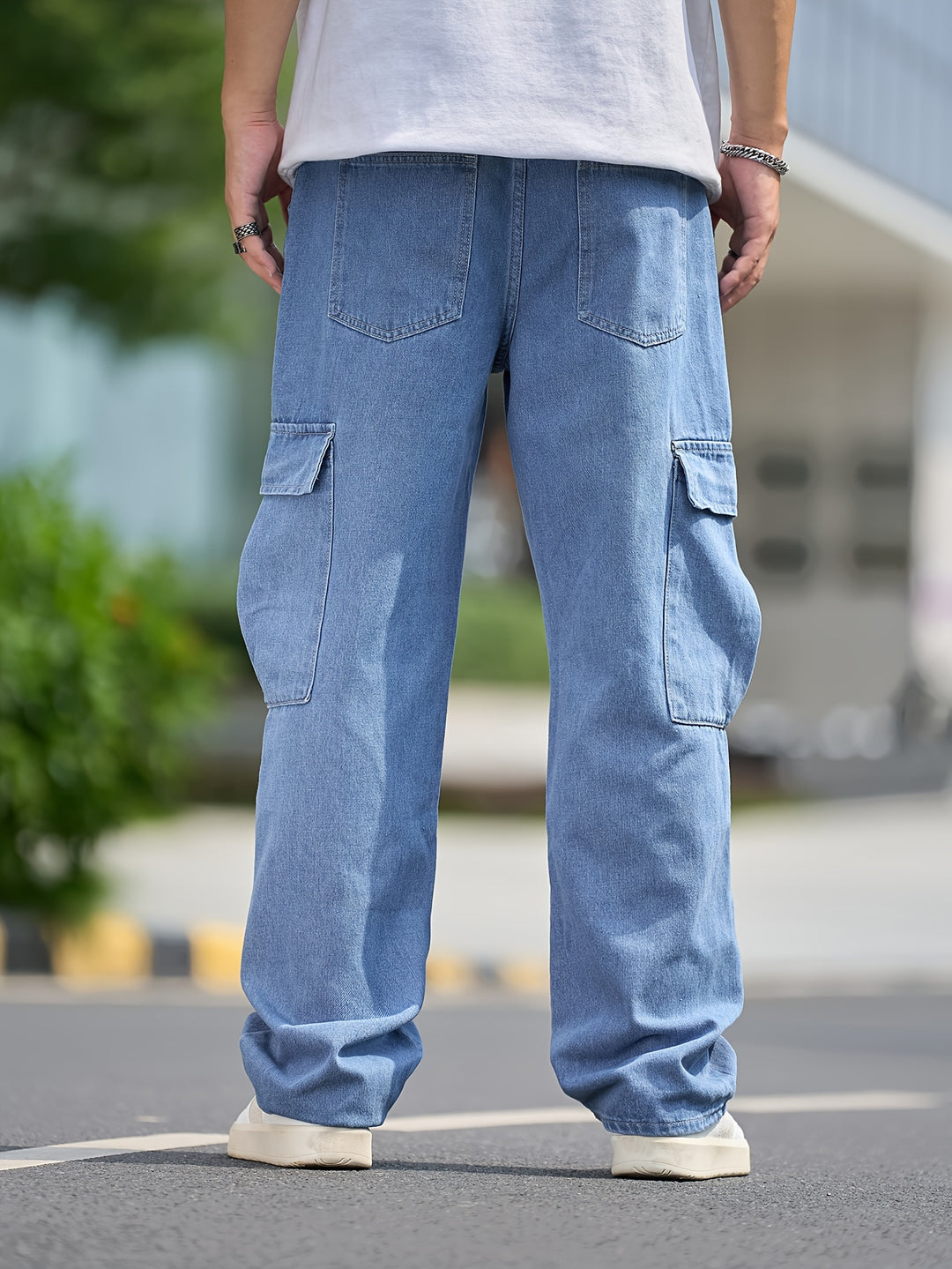 Heren Jeans | Losse pasvorm | Multi-Zakken | Premium Denim | Barrel Model