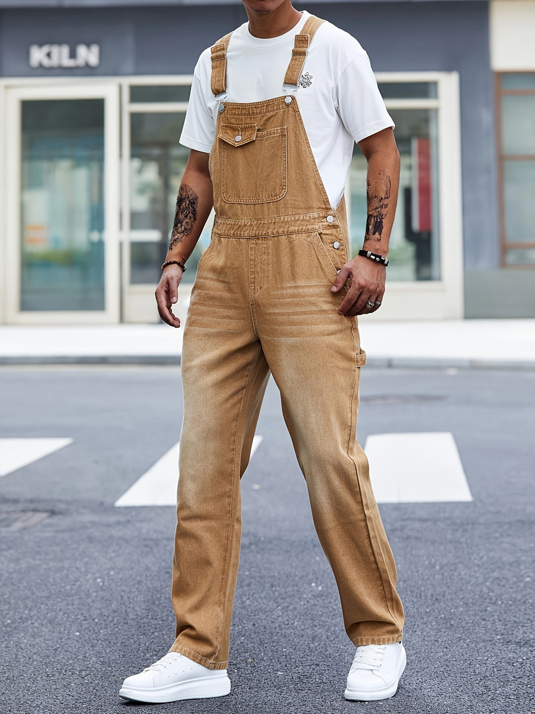 Heren Overalls | Loose Fit | Meerdere Zakken | All-Season Werkkleding