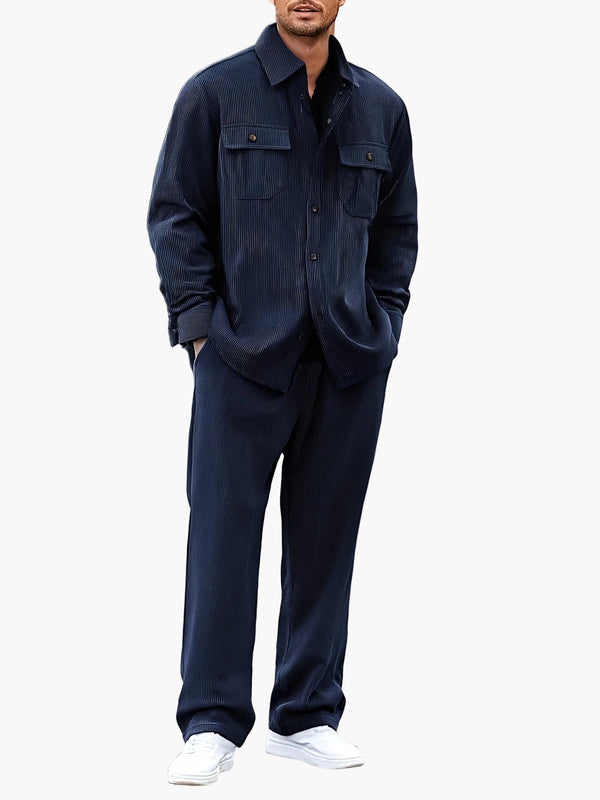 Heren Set | Straight | Met Knoopjes | Herfst