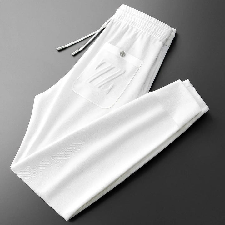 Luxe zijden joggerbroek voor heren met ultiem comfort en moeiteloze elegantie | Xavi