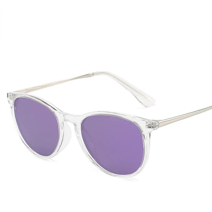 Heren Zonnebril | Rond | Lichtgewicht Frame | Zomer