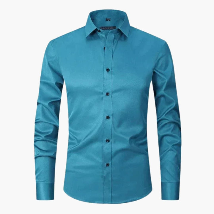 Heren Shirt | Slimfit | Lange Mouw | Zomer