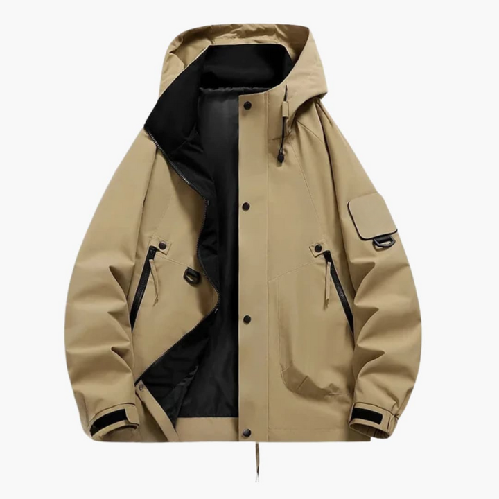 Winterjas Heren | Unisex Ski Jas met Capuchon & Ritsvakken