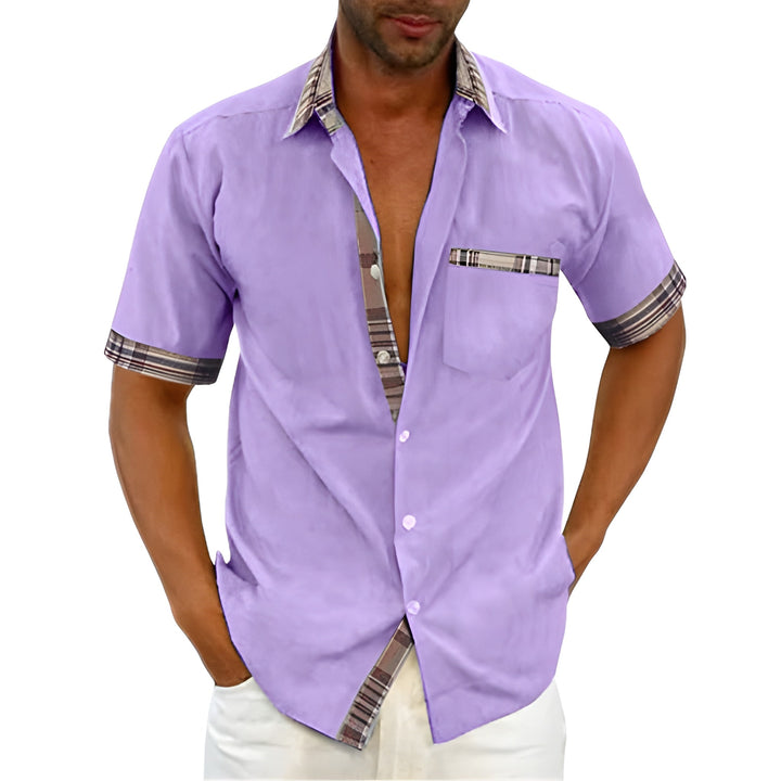 Heren Overhemd | Korte Mouwen & Stijlvol | Voor Elke Gelegenheid | Comfort Fit