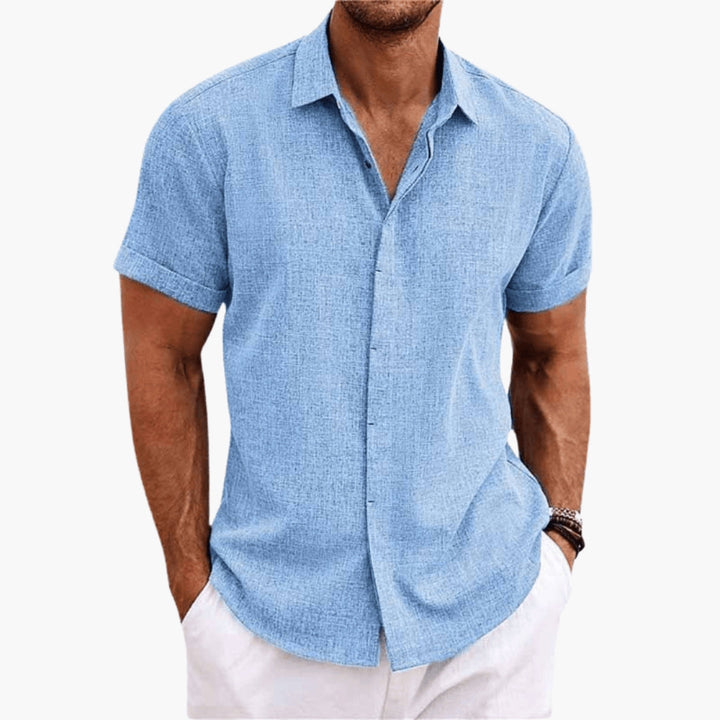 Heren Shirt | Straight | Korte Mouw | Zomer