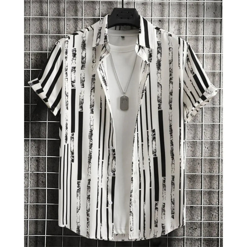 Heren Shirt | Vintage | Korte Mouw | Zomer
