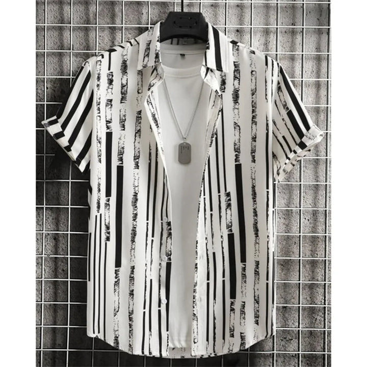 Heren Shirt | Vintage | Korte Mouw | Zomer