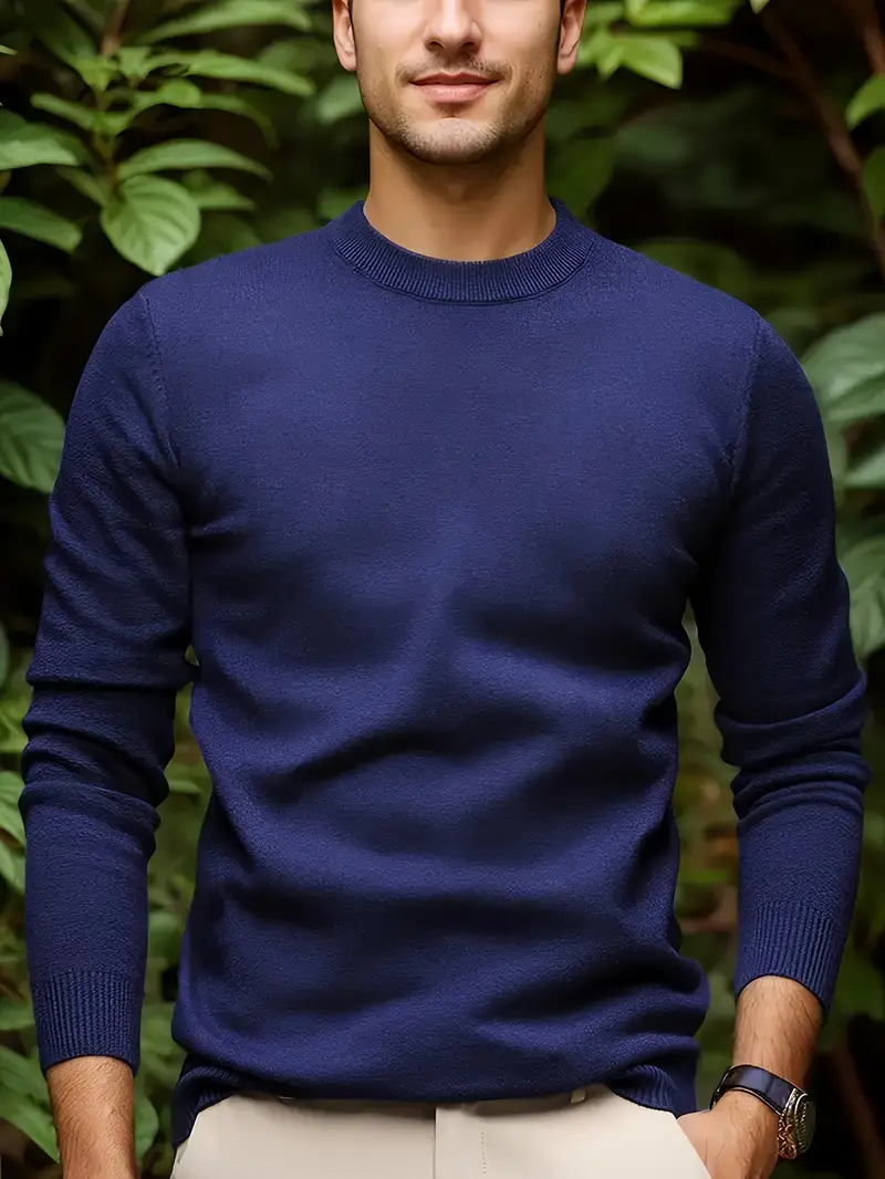Truien Heren | Ronde Hals | Modern Fit | Zacht & Warm